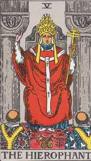Tarot Card the Hierophant