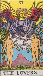 Tarot Card the Lovers