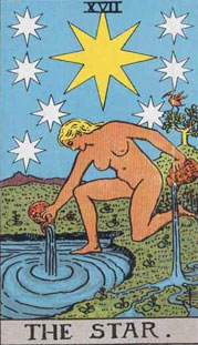 Tarot Card the Star