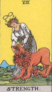 Tarot Card the Strength