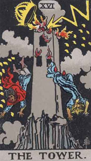 Tarot Card the Tower